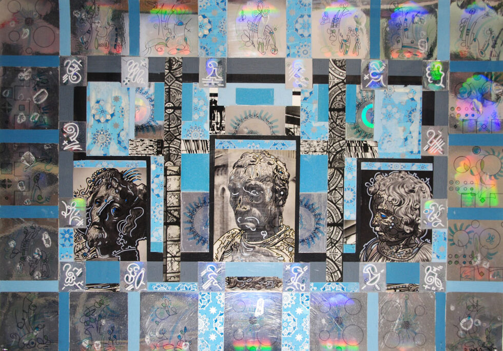 Hogata 3 DeVoCollage 84 x119cm 2019 Foto D.Vordenbäumen