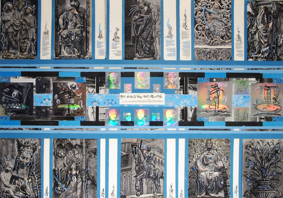 Hogata 5 DeVoCollage 84 x119cm 2019 Foto D.Vordenbäumen