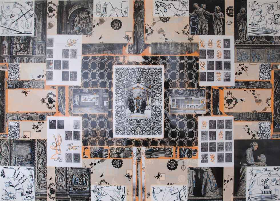 Renai Frohn 84 x119cm 2016 Xuchof Akrup 84 x119cm 2016 Foto Detlef Vordenbäumen Foto D.V.